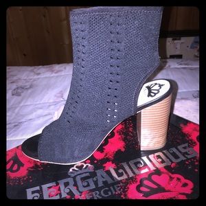 Fergalicious black Women’s heels bootie size: 9